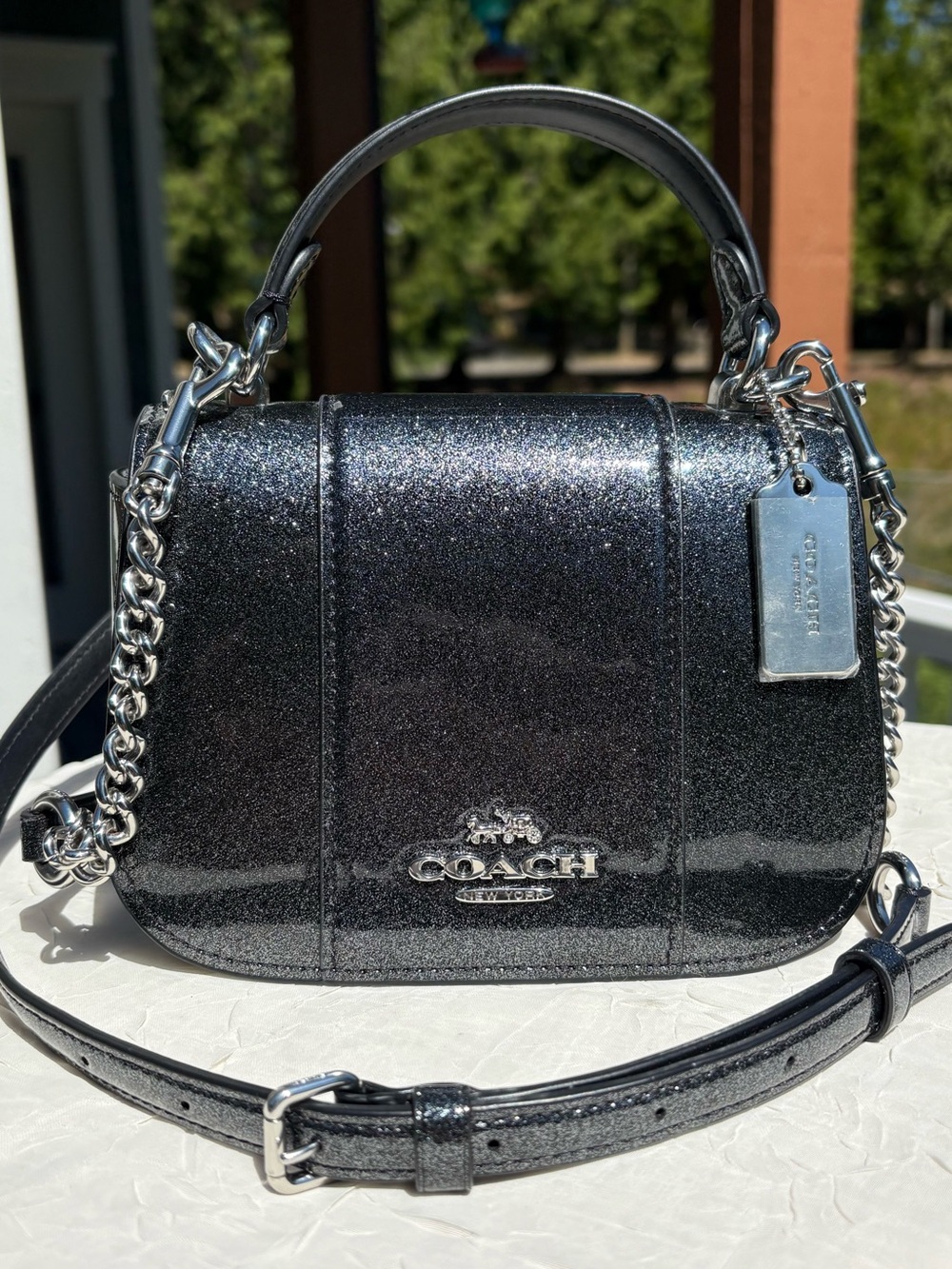 COACH Lysa Top Handle Bag CO961